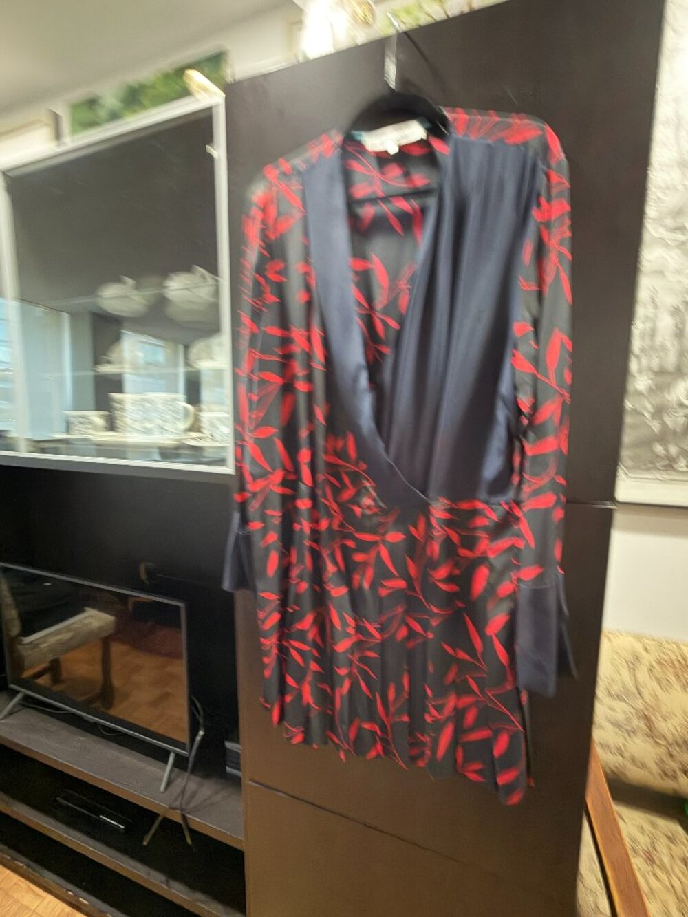DIANE VON FURSTENBERG SILK PARTY DRESS